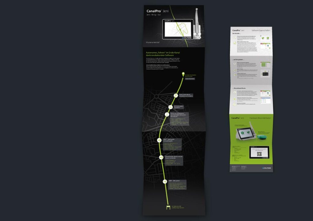 Coltene Produktlaunch Endomotor - Flyer