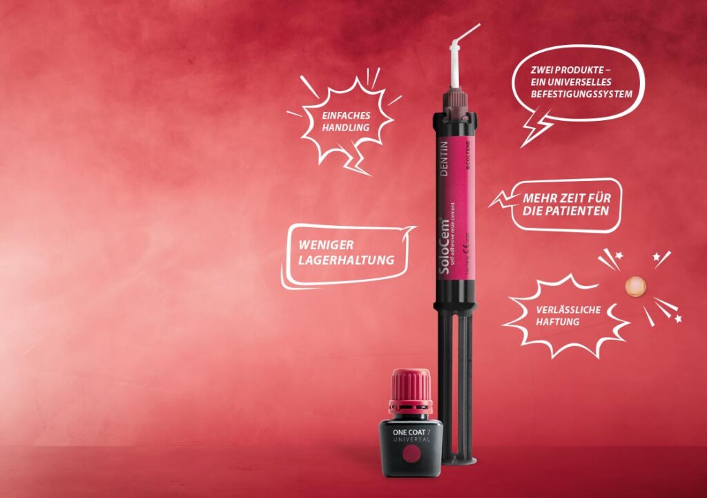 Coltene product campaign Superkraft - graphic style