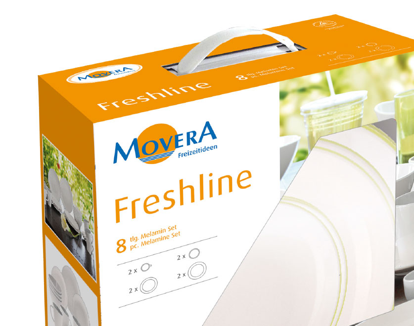 Movera Corporate Design - Verpackungsgestaltung