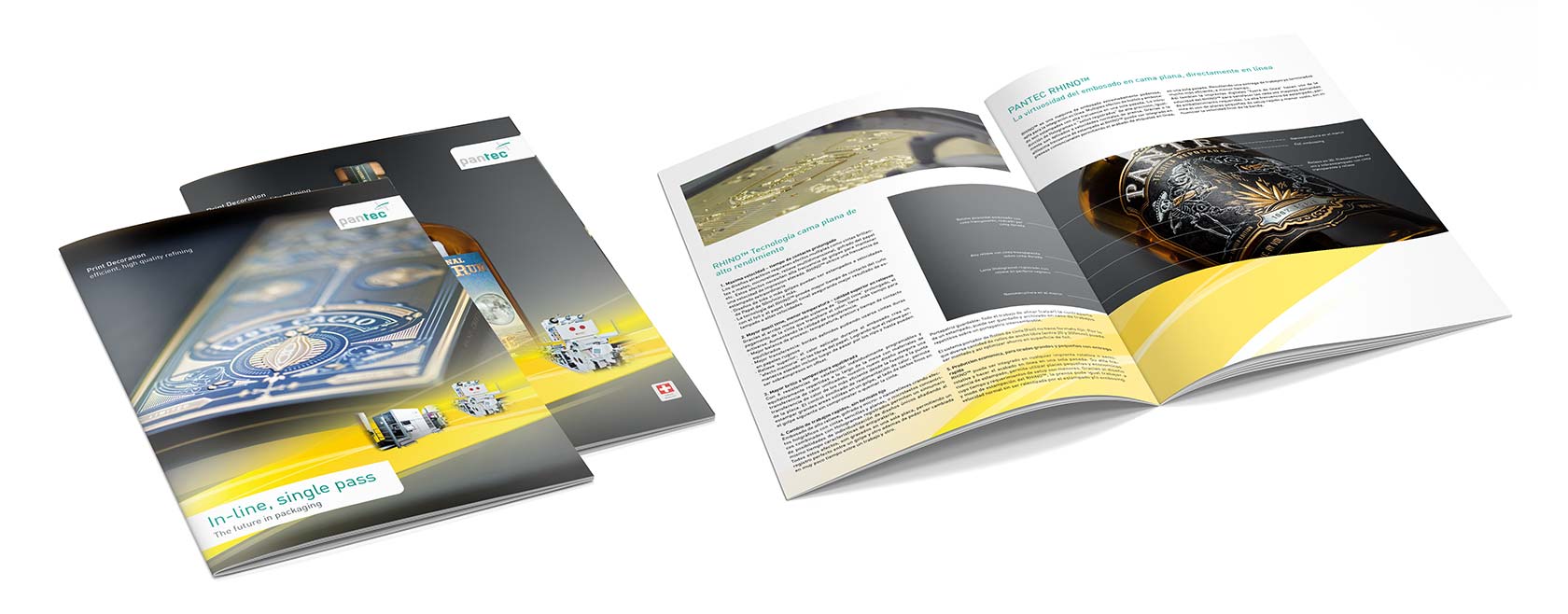 Pantec Corporate Design - Broschüre