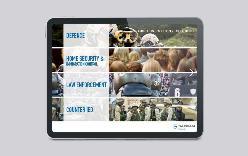 Safran Vectronix Corporate Design - Unternehmenspräsentation