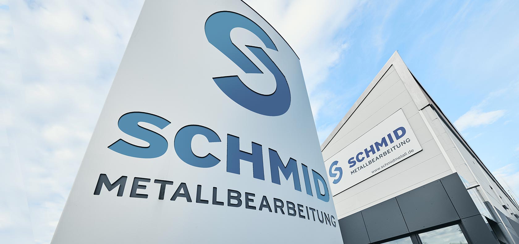Schmid Metallbearbeitung Corporate Design - Schilder