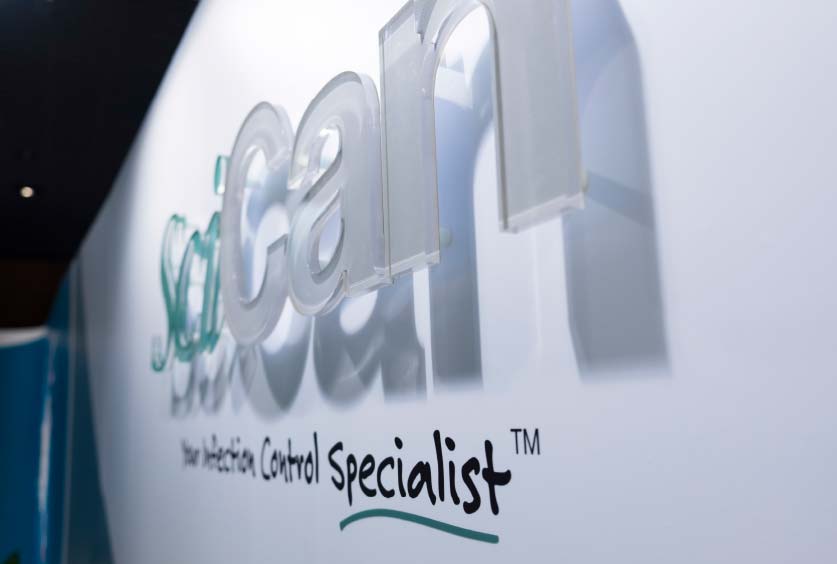 Micro-Mega exhibition stand design - detail
