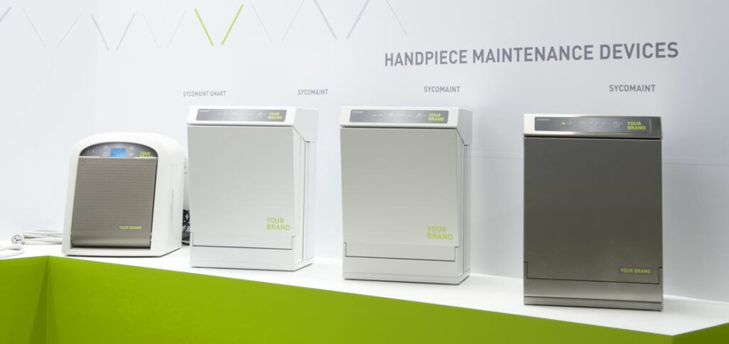 SycoTec exhibition stand design - product presentation