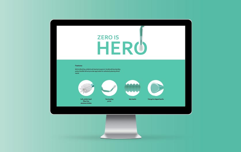 medmix ZerofloX Launch - Landingpage