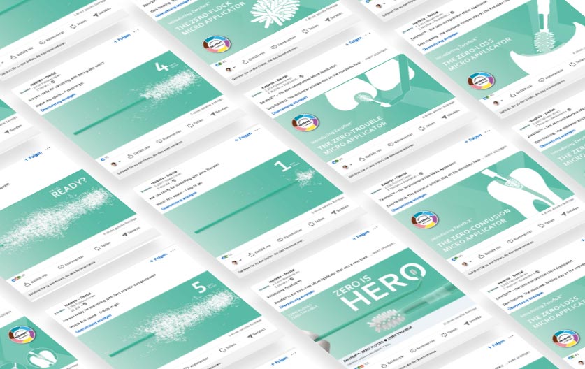 medmix ZerofloX Launch - Social Media Posts