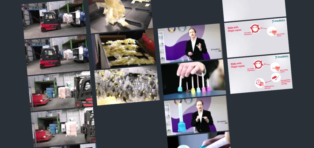 medmix counterfeits video - stills